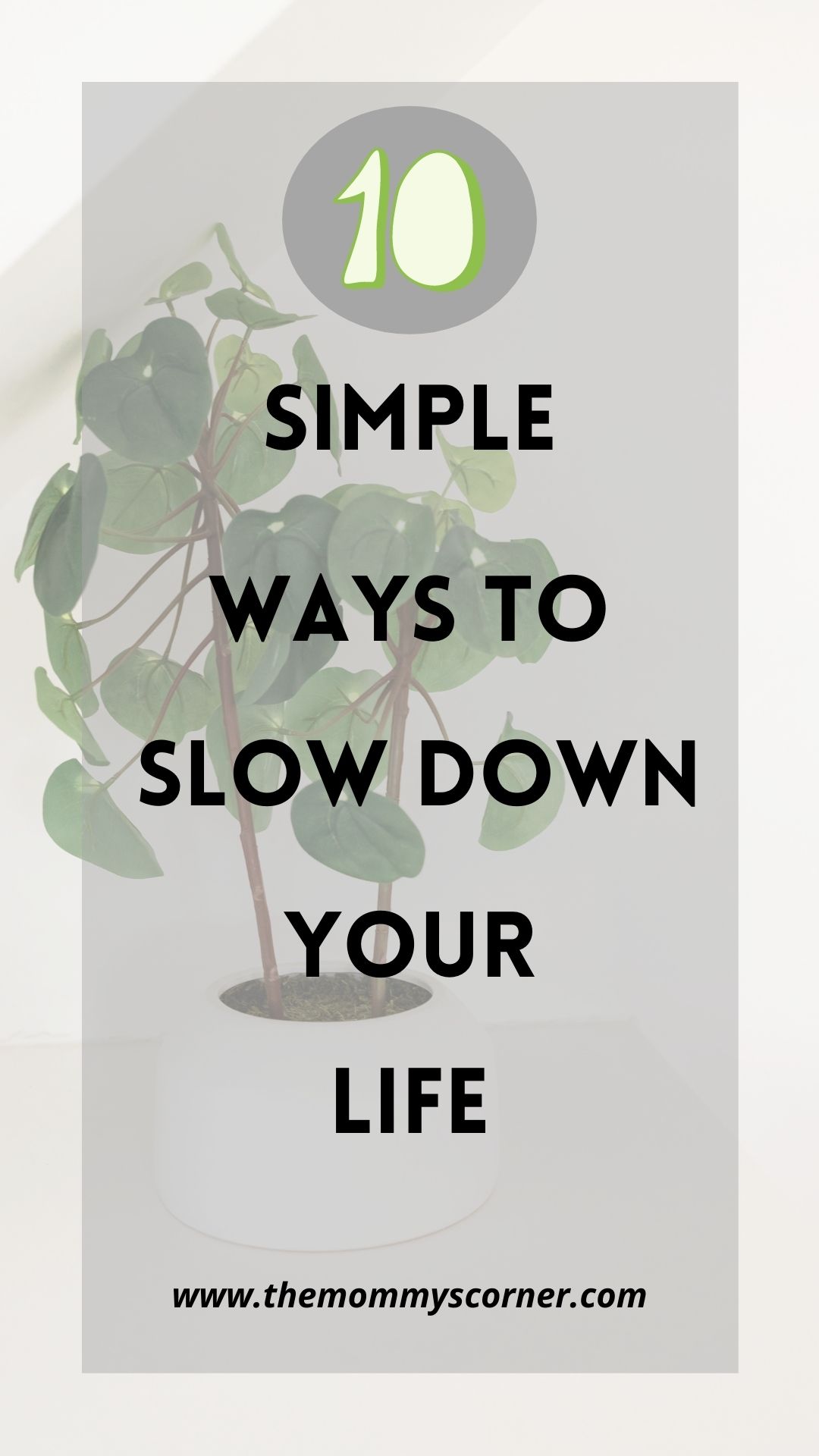 How To Slow Down And Enjoy Life - TheMommysCorner